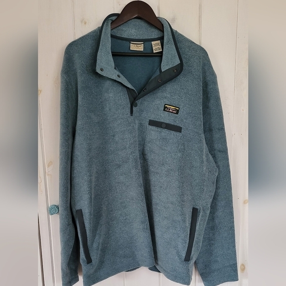 Men's Tumbled Sherpa, Pullover Fleece XXL - Picture 2 of 9